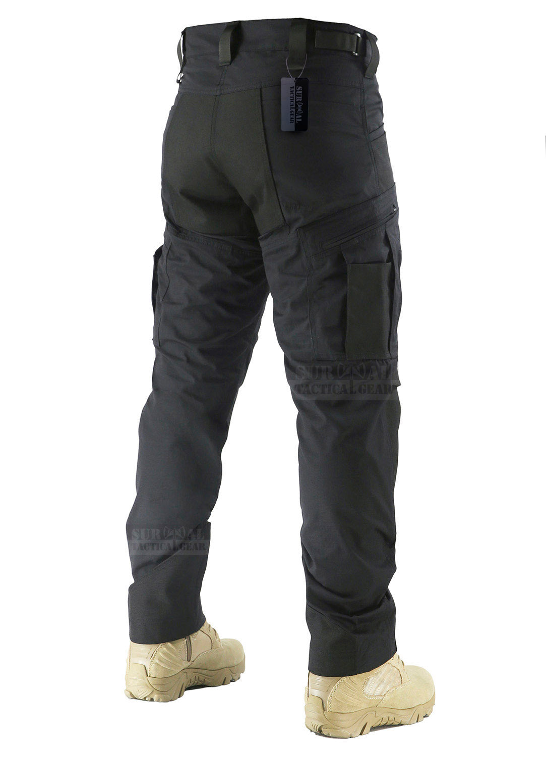 Men’s Ripstop Pants Outdoor Military Camo Cargo Trousers