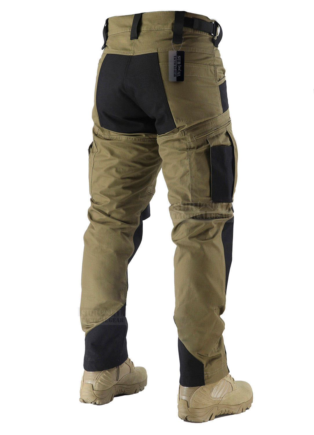 Men’s Ripstop Pants Outdoor Military Camo Cargo Trousers