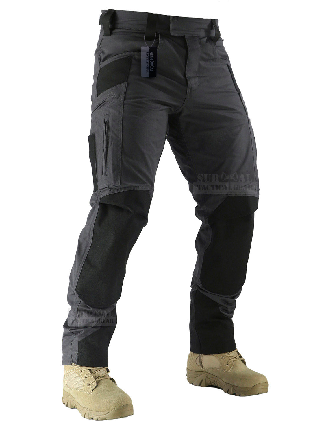 Men’s Ripstop Pants Outdoor Military Camo Cargo Trousers