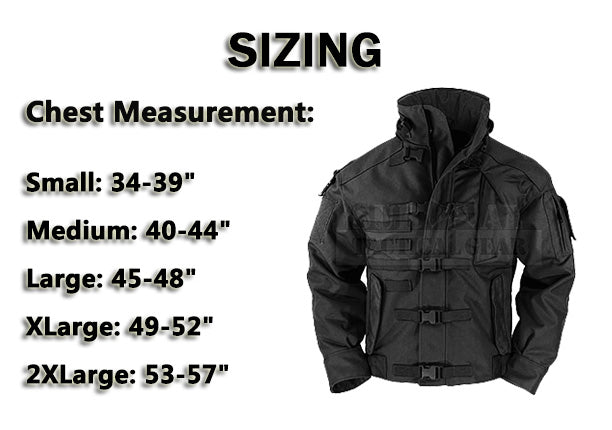 ZAPT Tactical Jacket 800D CORDURA