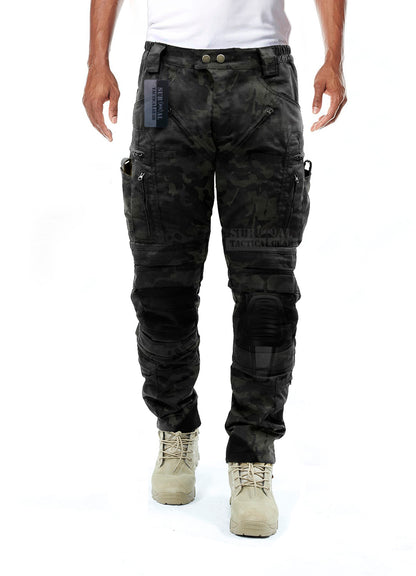 Tactical Pants with Knee Protection System & Air Circulation System