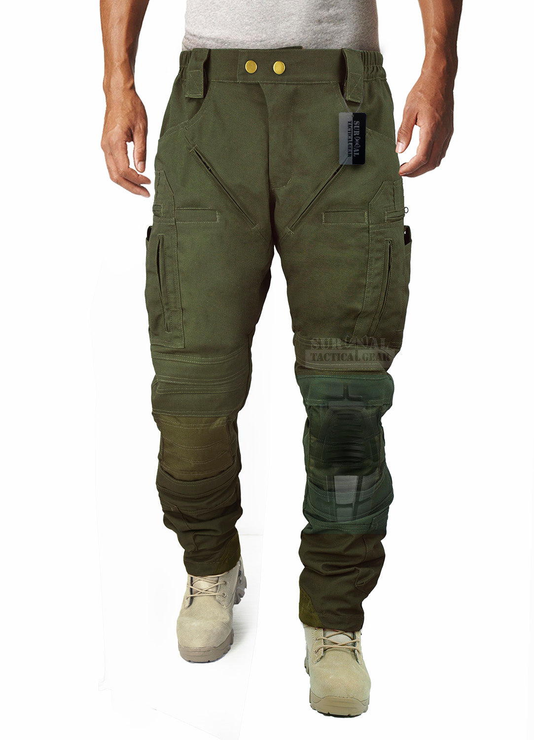 Tactical Pants with Knee Protection System & Air Circulation System