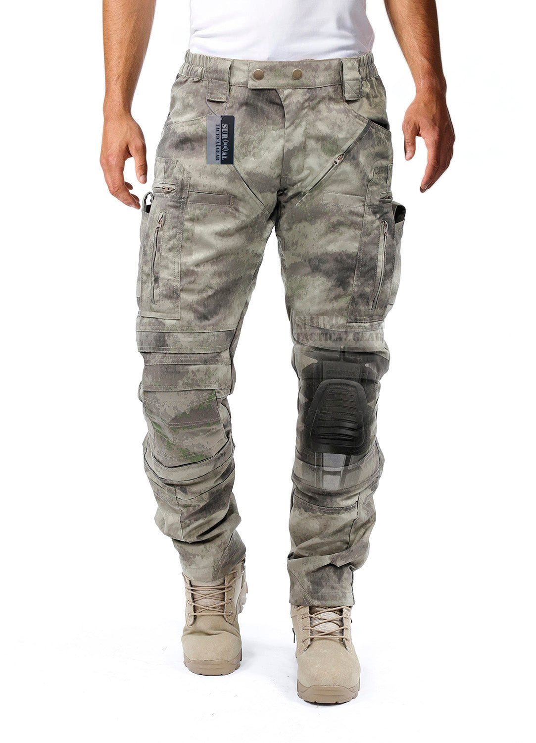 Tactical Pants with Knee Protection System & Air Circulation