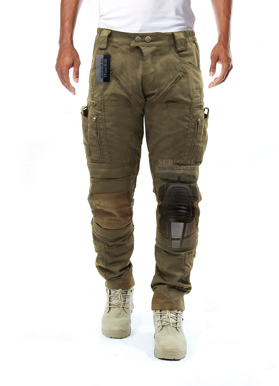 Tactical Pants with Knee Protection System & Air Circulation System