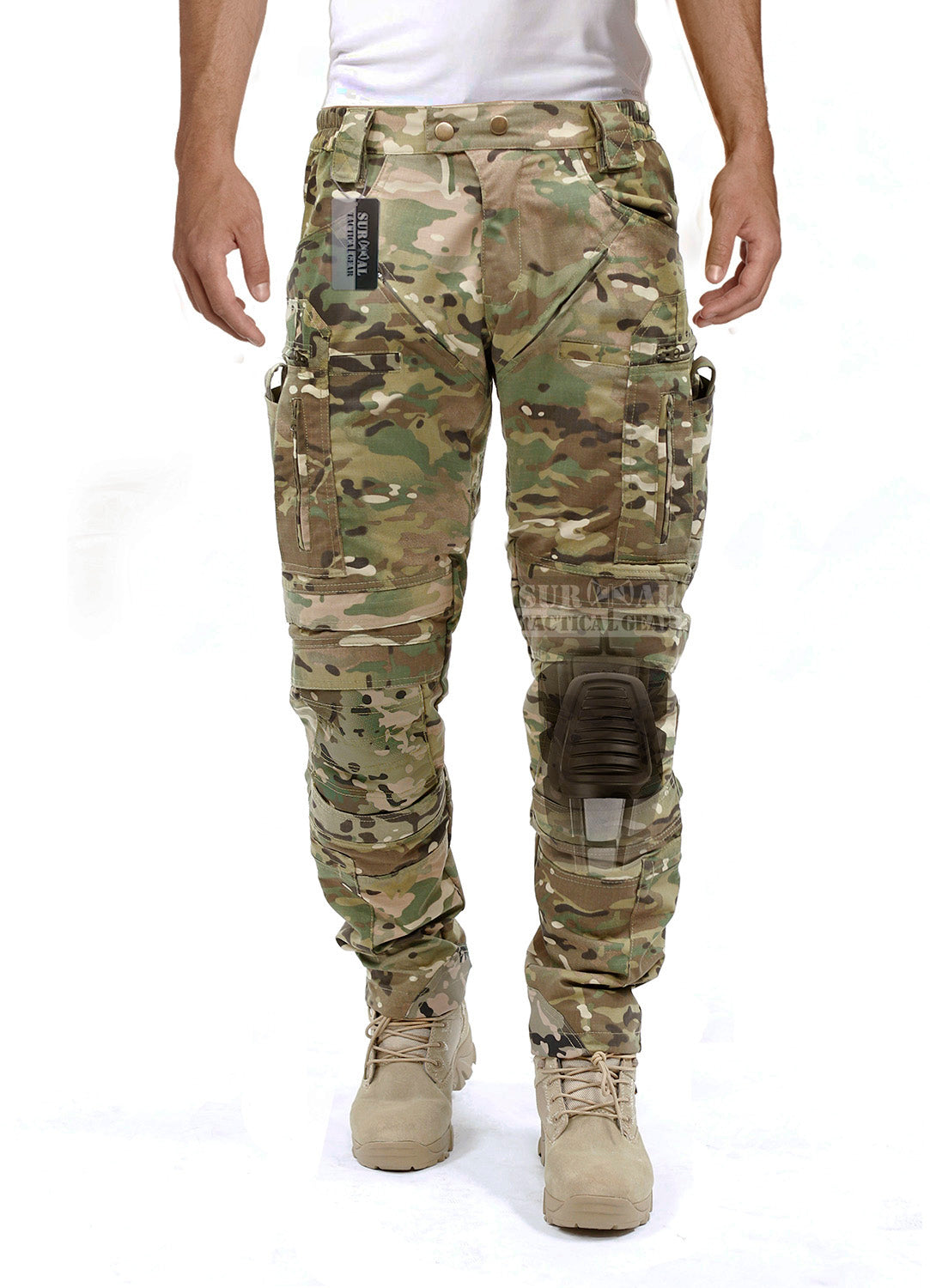 Tactical Pants with Knee Protection System & Air Circulation System