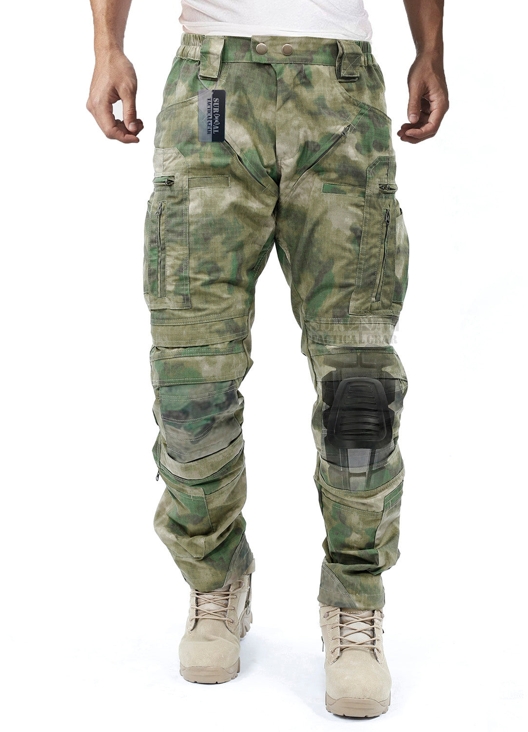 Tactical Pants with Knee Protection System & Air Circulation System