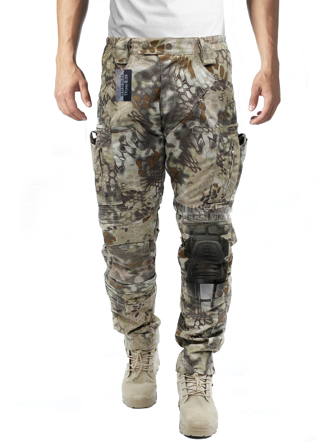 Tactical Pants with Knee Protection System & Air Circulation System