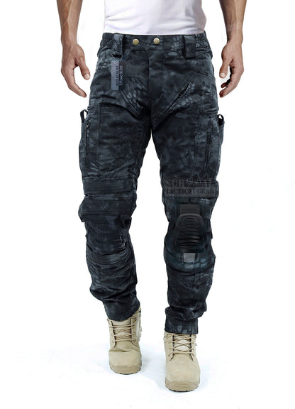 Tactical Pants with Knee Protection System & Air Circulation System