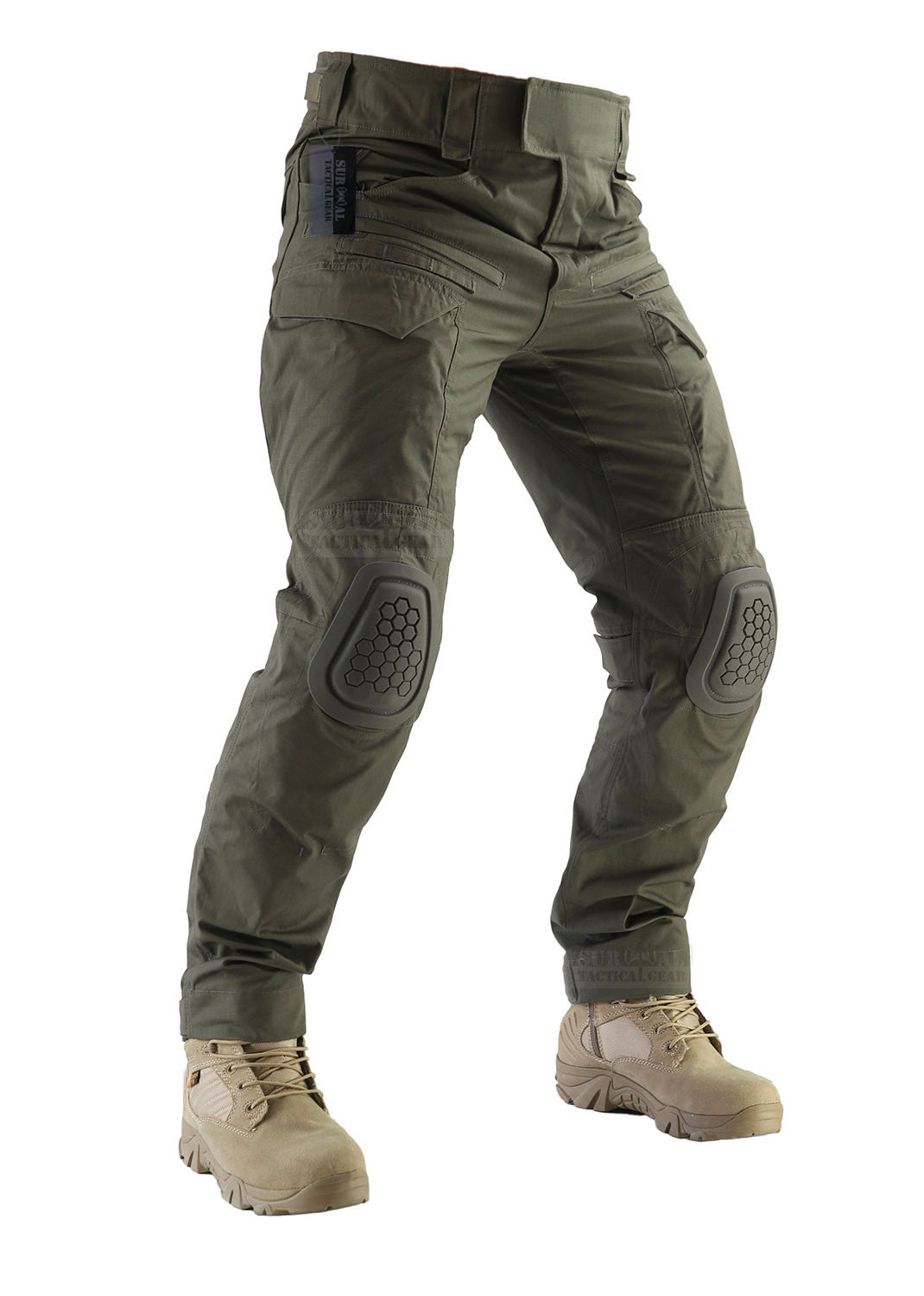 ZAPT Breathable Ripstop Fabric Pants Military Combat Multi-Pocket Molle  Tactical Pants with EVA Knee Pads?- : : Clothing, Shoes &  Accessories